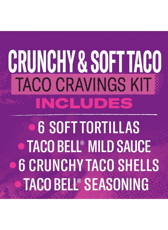 Taco Bell Crunchy And Soft Taco Dinner Kit (12.77 Oz Box)