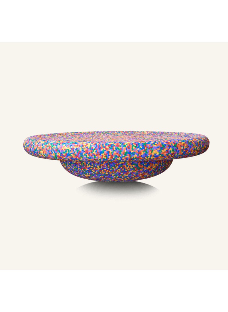 Rainbow River Stones Balance Board Mixed color balance board [including carton]★Environmentally friendly non-toxic food grade epp