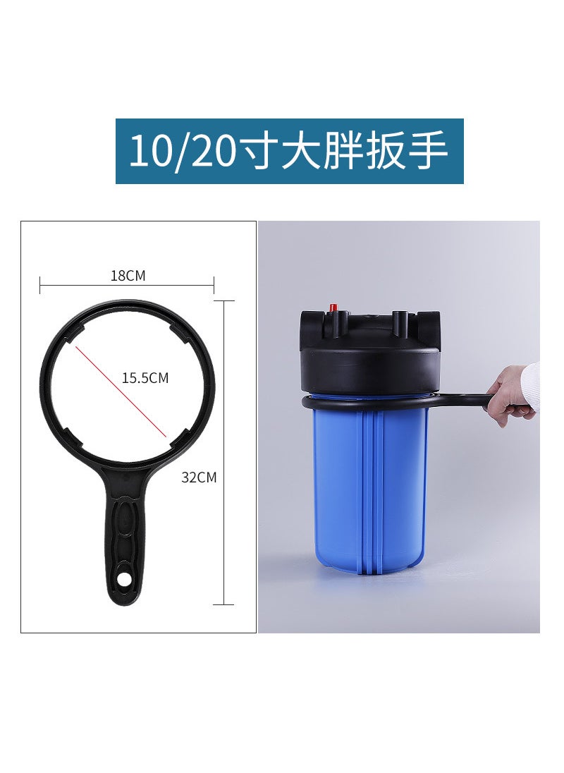 Home Commercial Water Purifier RO Membrane Housing Wrench Replacement Tool 10 inch 20 inch big fat filter bottle wrench