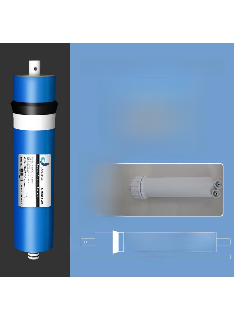 1 x 5 pcs 97% Desalination RO Water Filter 75-800G Membrane 3013-600G