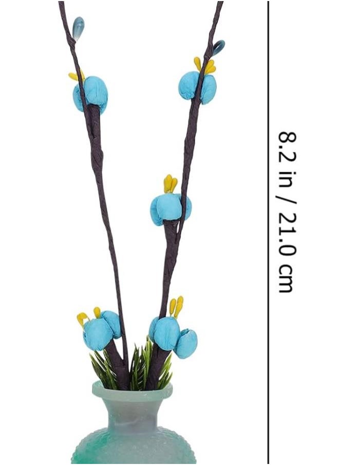 Sashimi Flower Decor Sushi Restaurant Flower Desktop Ornament Japanese New Year Japanese Party Decoration Blue Sushi Making Flower