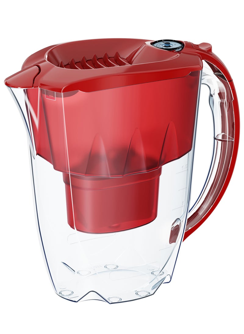 AQUAPHOR water filter jug Amethyst MF+ (ruby-red)