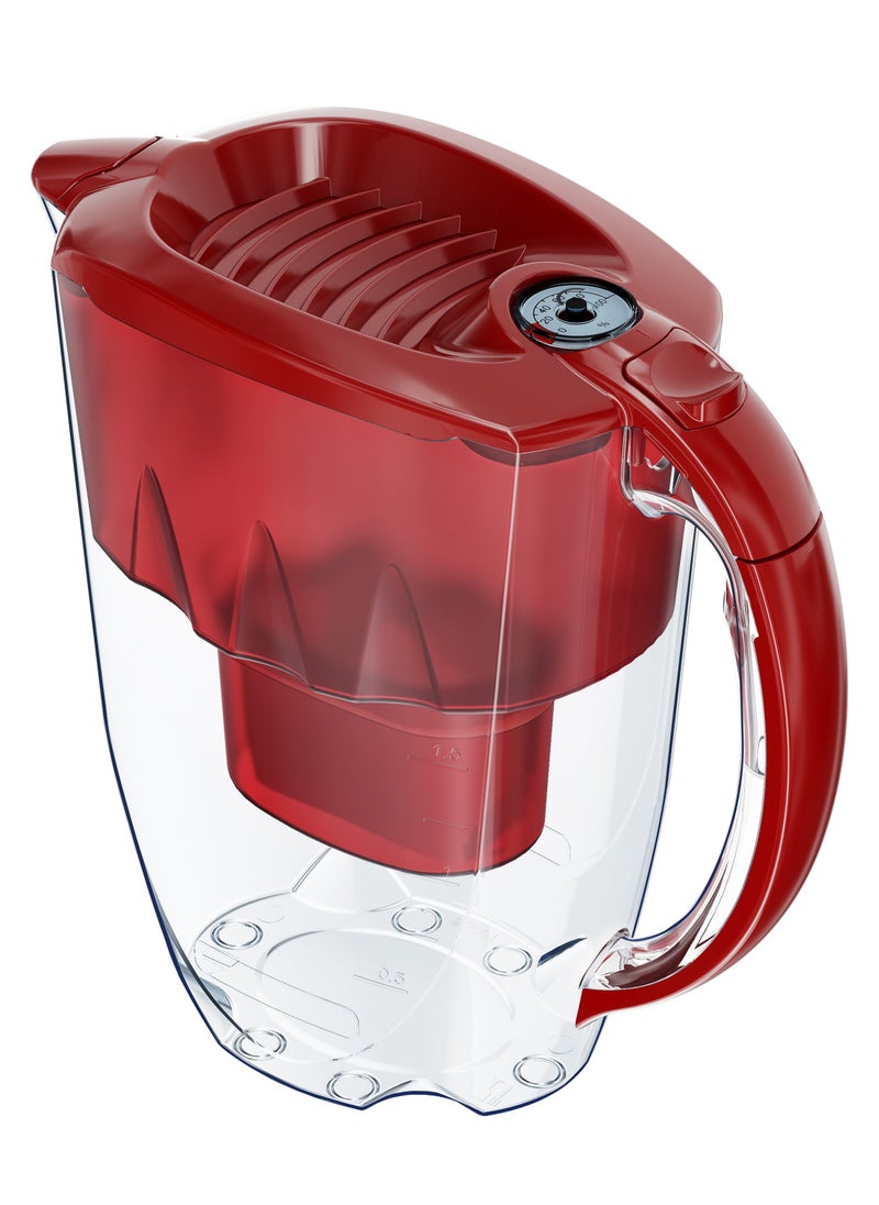 AQUAPHOR water filter jug Amethyst MF+ (ruby-red)