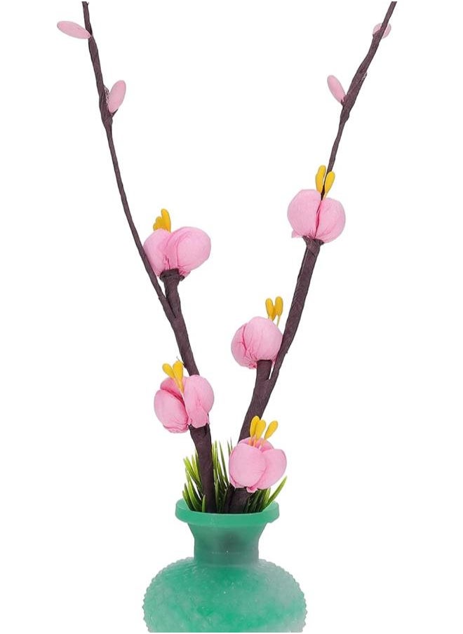 Micro Landscape Flowers Sushi Restaurant Flower Desktop Ornament Japanese New Year Japanese Party Decoration Pink Artificial Plant Decorations