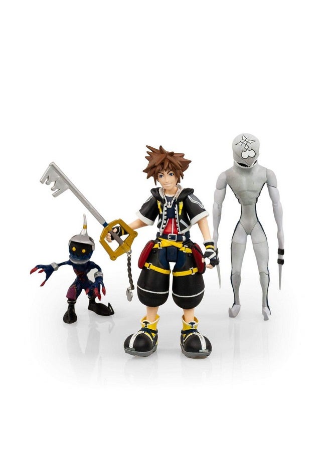 Kingdom Hearts Select: Sora, Dusk, & Soldier Action Figure Set