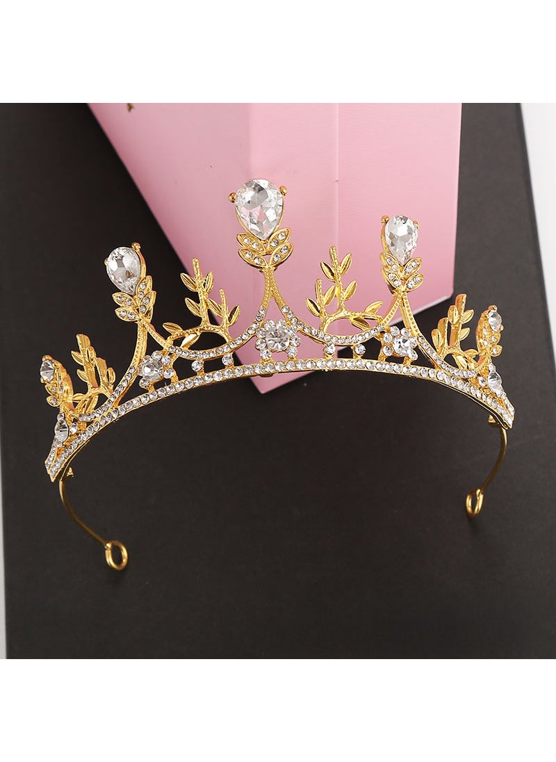 1 x 5 pcs Kids Crystal Crown Princess Headband 025 without manual