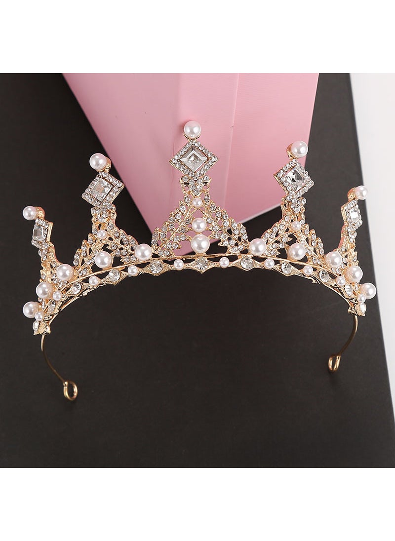 1 x 5 pcs Kids Crystal Crown Princess Headband 026 without manual