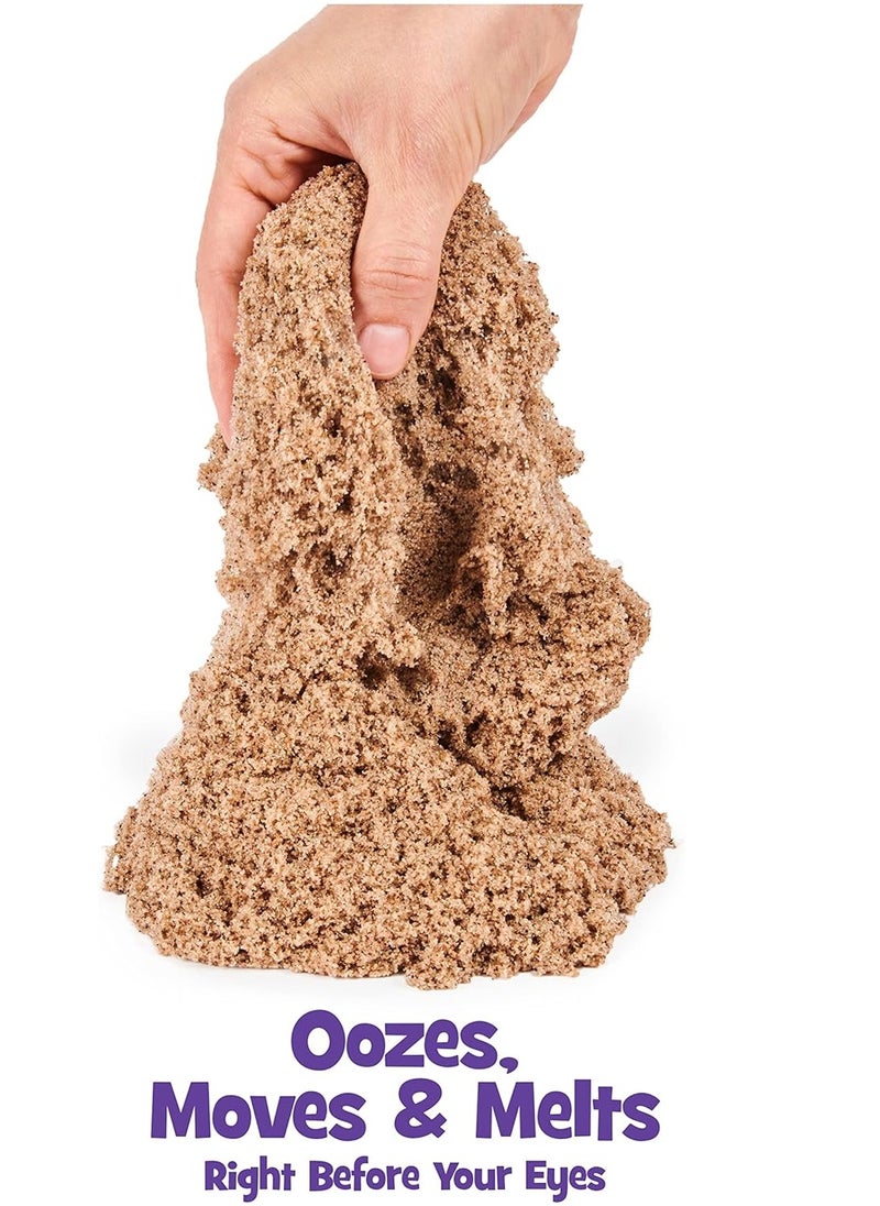 Kinetic Sand, The Original Moldable Sensory Play Sand, Brown, 2 lb. Resealable Bag, Ages 3+