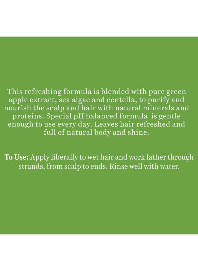 Green Apple Shine & Gloss Shampoo & Conditioner; Promotes Healthy Shiny And Glossy Hair ; Nourishes Scalp ; Makes Hair Soft & Smooth ;100% Botanical Extracts; All Skin Types ; 340Ml