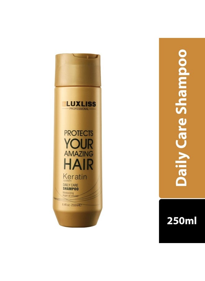 Keratin Daily Care Shampoo 250 Ml Gold Edition