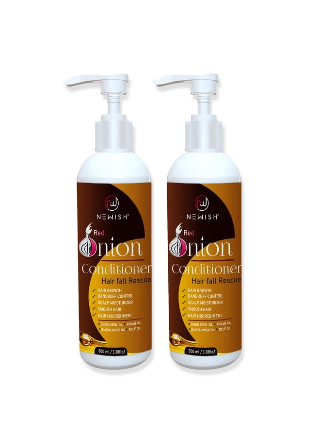 Onion Conditioner For Hair Growth Women & Men 300Ml (Pack Of 2)