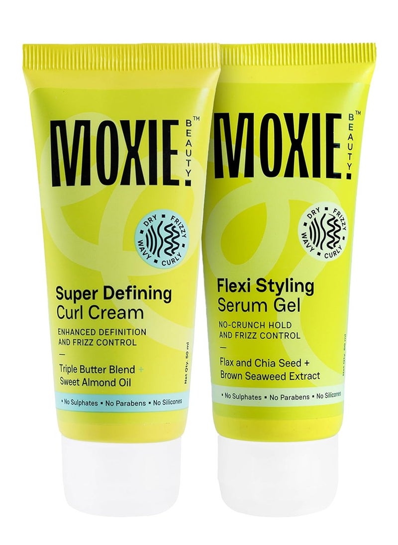 Beauty Curly Vibe Setter Travel Duo | Boosts Curl Definition & Retains 96% Moisture