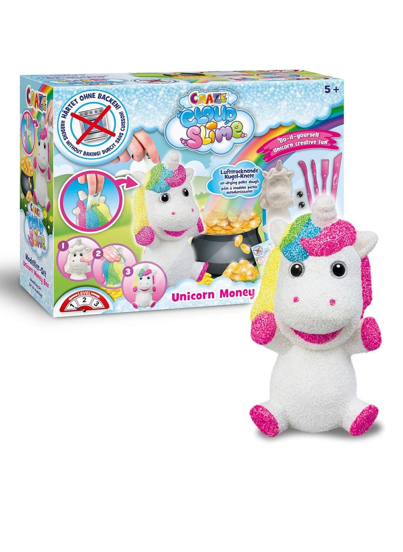 Cloud slime - money box unicorn