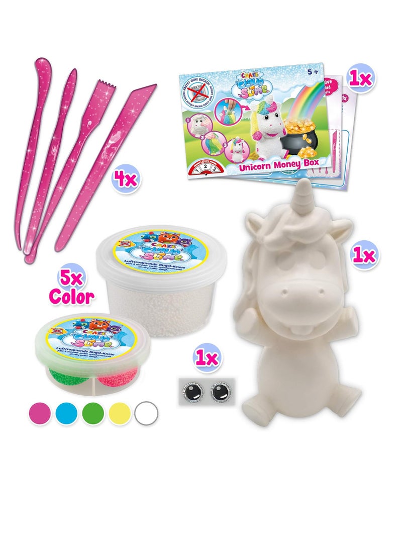 Cloud slime - money box unicorn