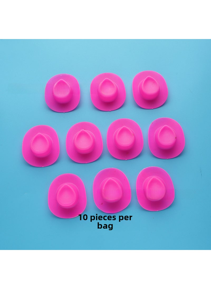 1 x 5 pcs 30CM Fashion Doll Accessories Set 901 Hats (a bag of 10)