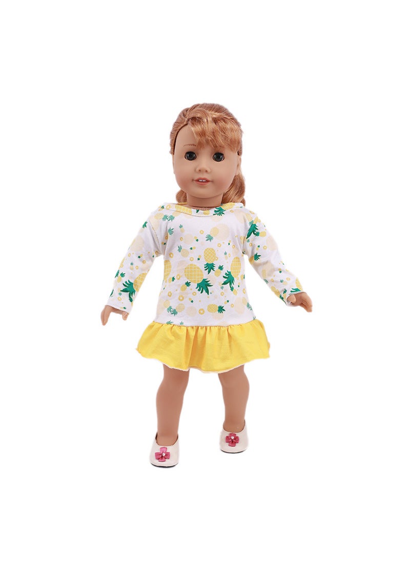 1 x 5 pcs 2024 New 18inch American Girl Doll Summer Career Outfit Set nq1170