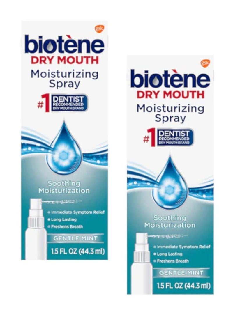 Biotene Moisturizing Mouth Spray, 1.5 fl oz - 2pc by Biotene