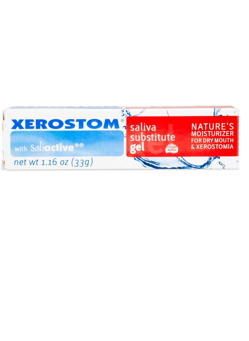 Xerostom Dry Mouth Saliva Substitute Gel (2/Pack)