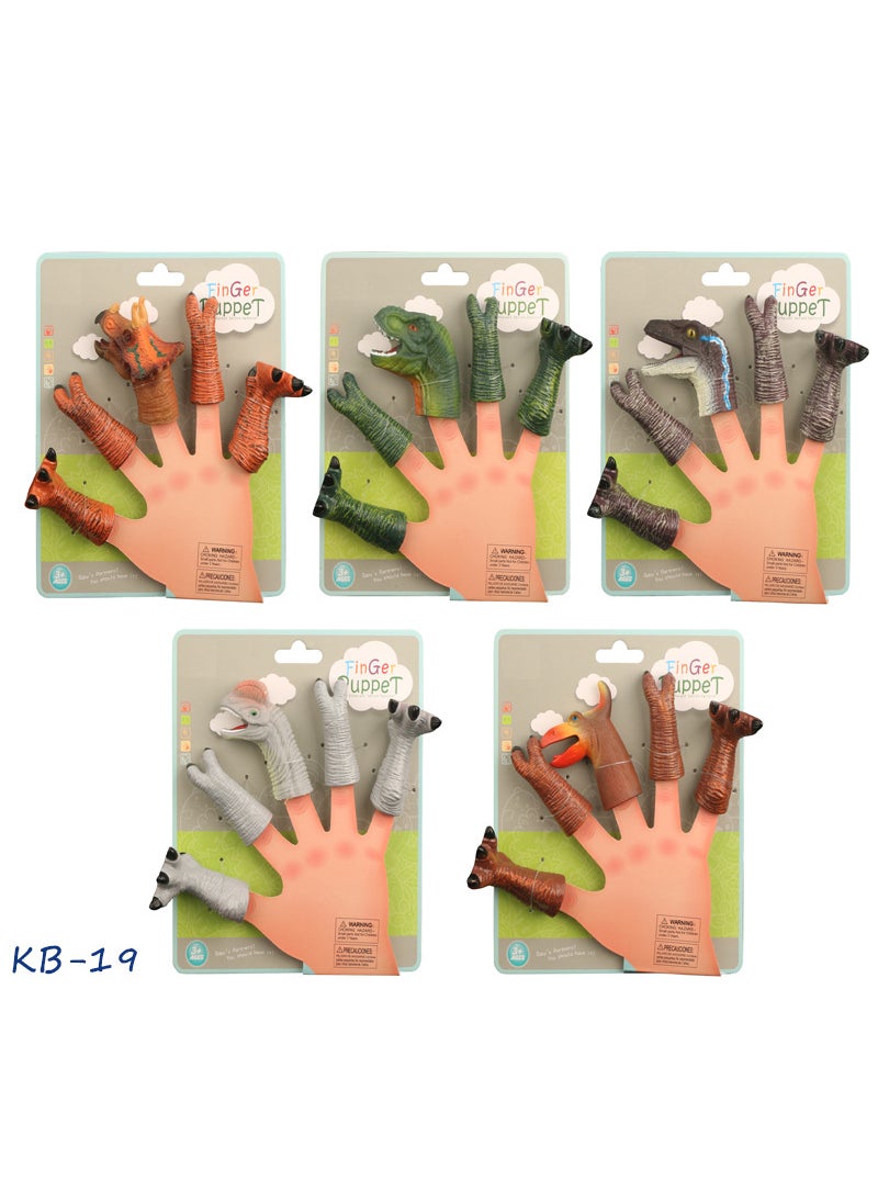 Early Education Dinosaur Puppet Gloves KB19 dinosaur hands and feet (five random)