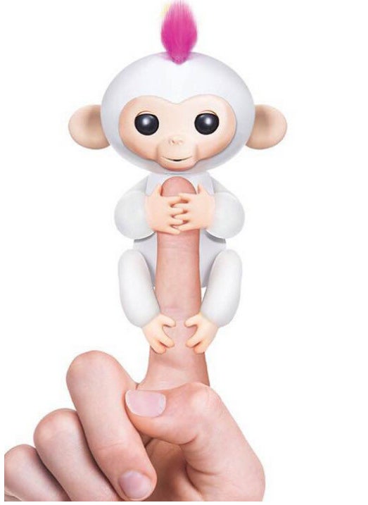 Interactive Finger Monkey Toy for Kids Black