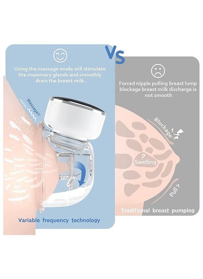 Electric Breast Pump With 3 Modes And 9 Levels, LCD Display, Massage Mode