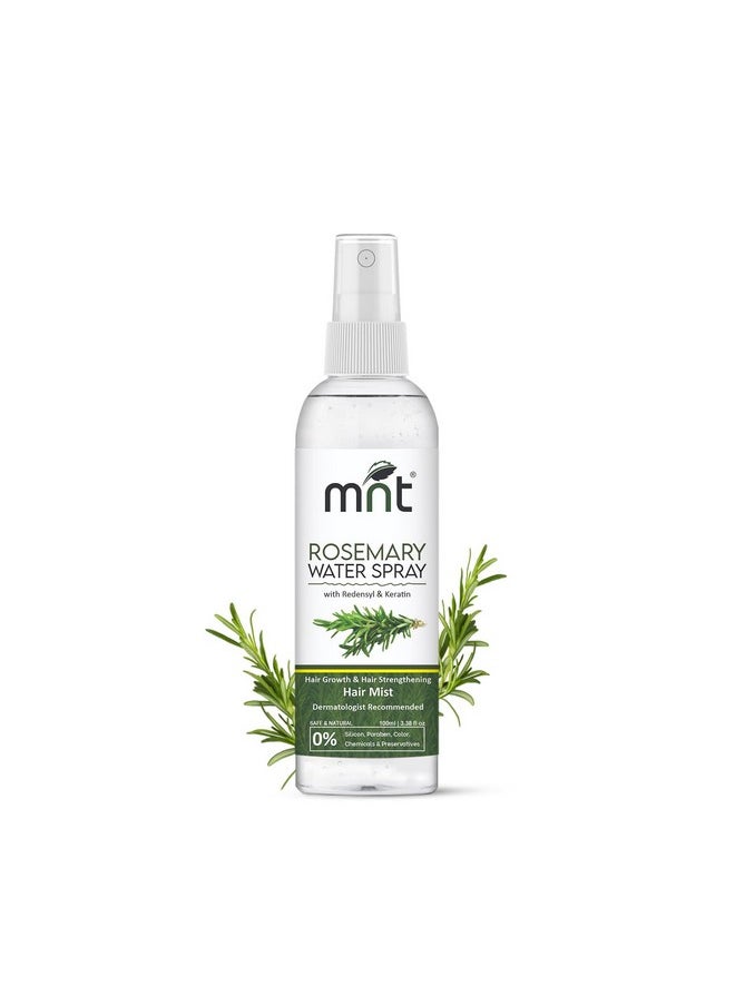 Combo Of Rosemary Water For Hair Growth 100 Ml And Rosemary Essential Oil For Hair Growth 15Ml | Rosemary Hair Growth Combo (Combo Of 2)