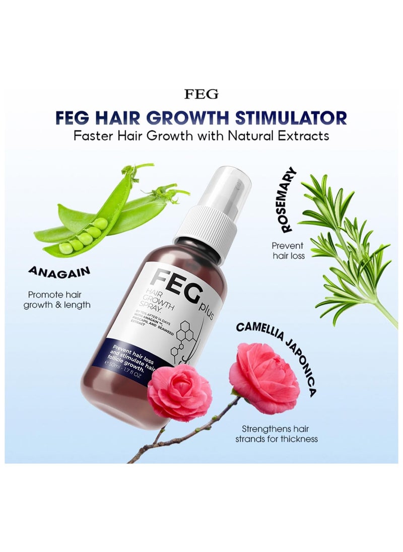 FEG PLUS Hair & Beard Growth Serum 50ml