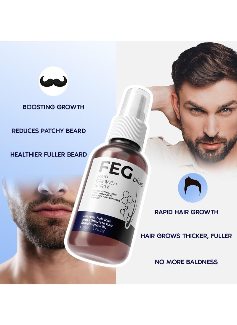 FEG PLUS Hair & Beard Growth Serum 50ml