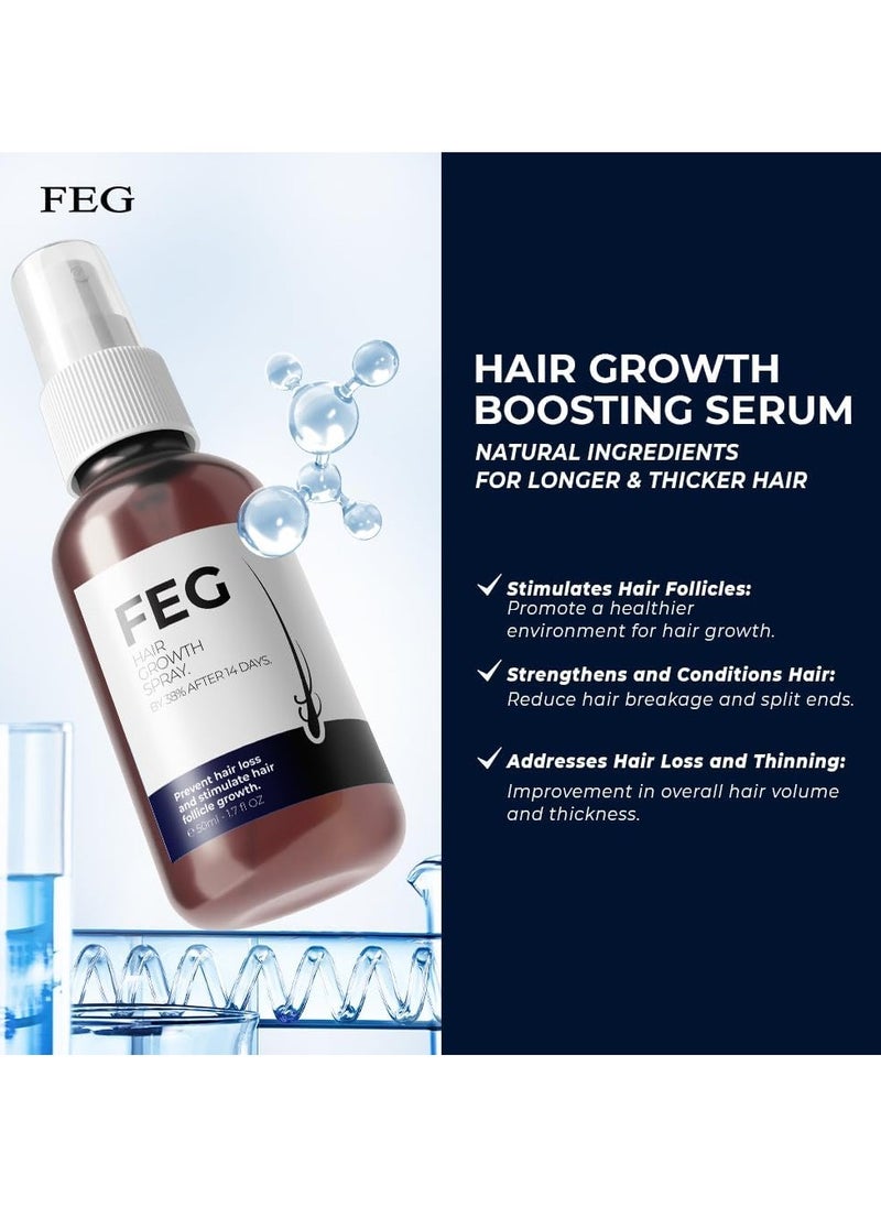 FEG PLUS Hair & Beard Growth Serum 50ml