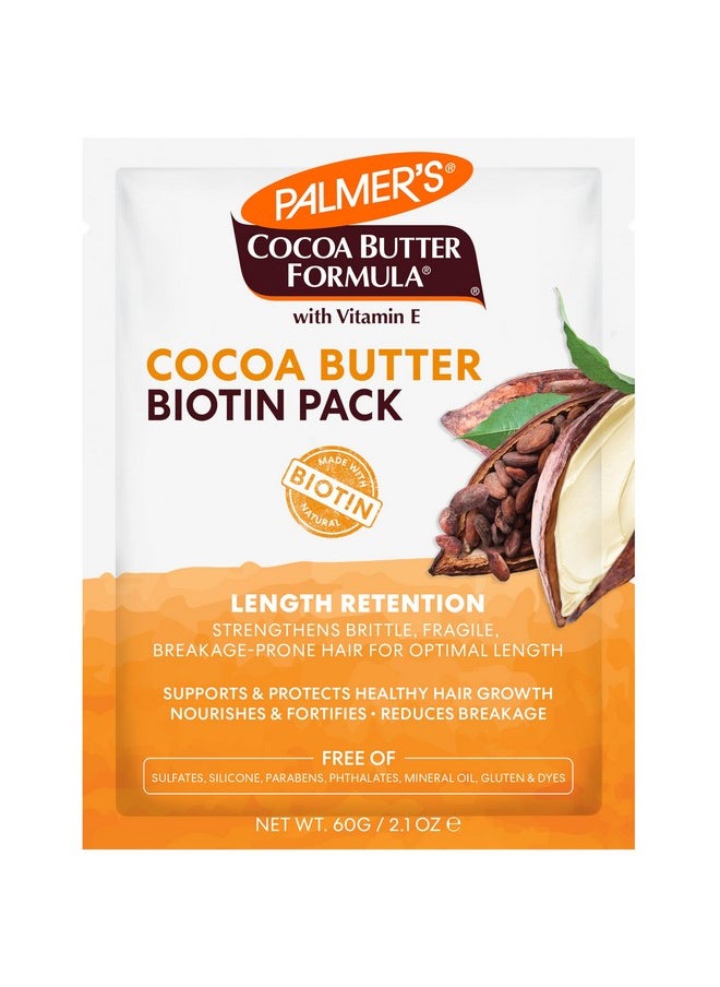 Cocoa Butter & Biotin Length Retention Biotin Pack 2.1 Ounce