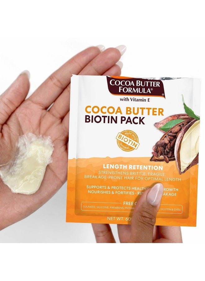 Cocoa Butter & Biotin Length Retention Biotin Pack 2.1 Ounce