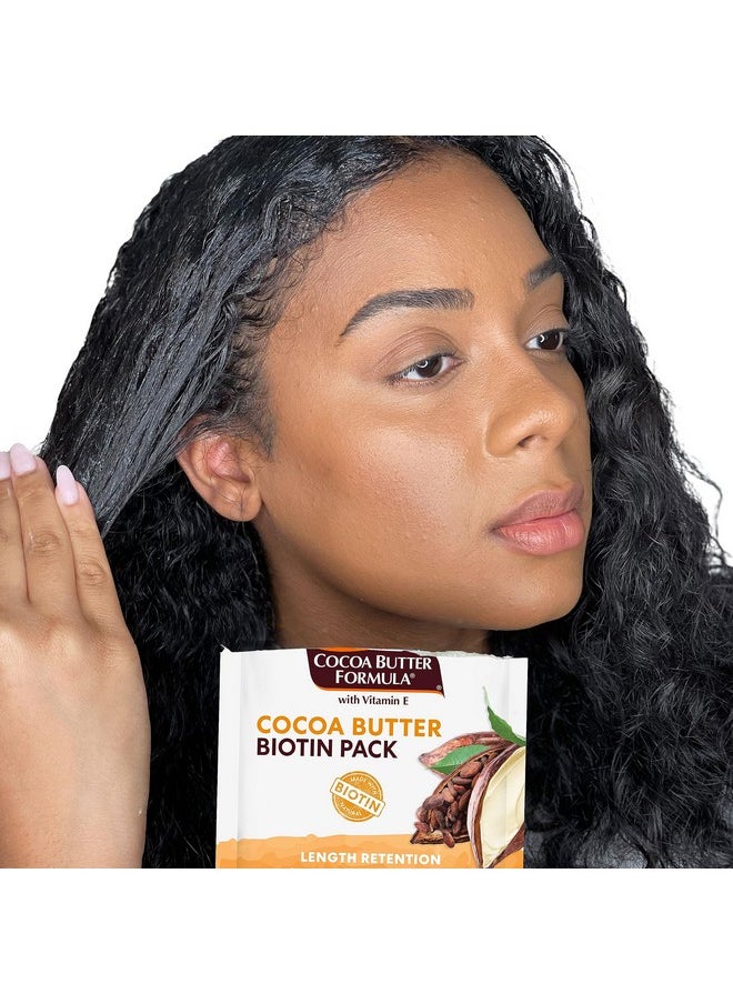 Cocoa Butter & Biotin Length Retention Biotin Pack 2.1 Ounce