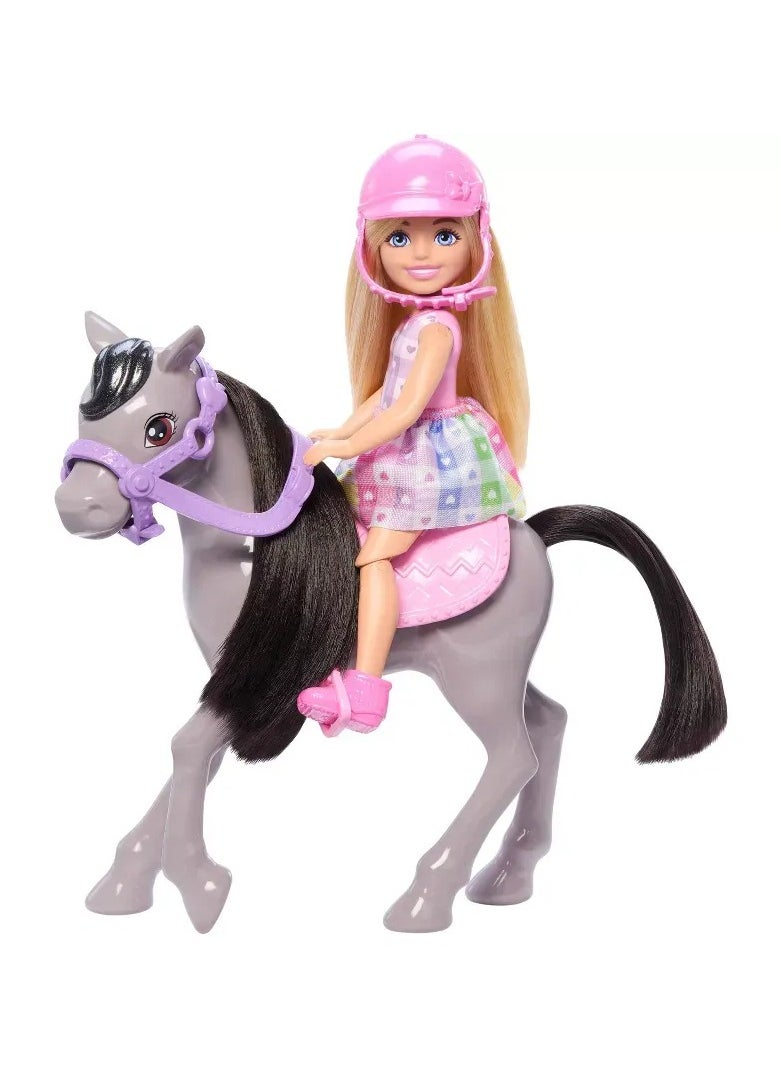 Barbie Club Chelsea & Pony- Blonde