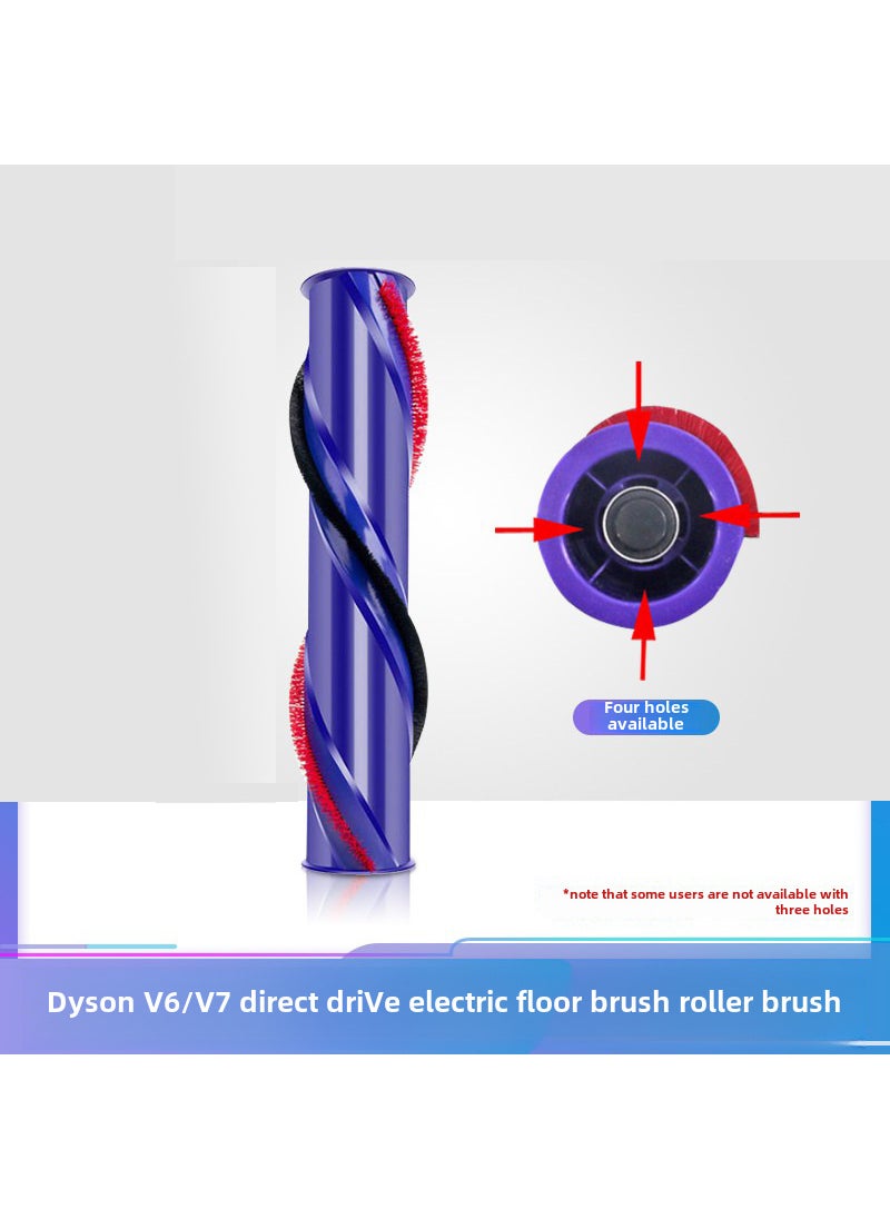 Dyson Vacuum Brush Bar Replacement V6 V7 V8 V10 V11 v6/v7v direct drive roller brush (blue)