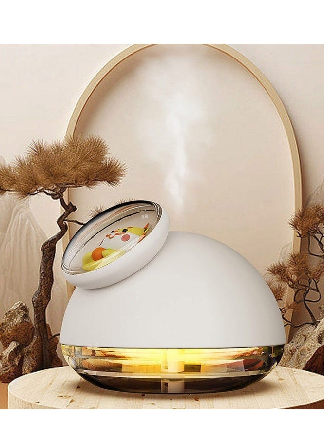 Aromatherapy Humidifier Silent Bedroom Desktop Small Hydration Heavy Fog Atmosphere Night Light