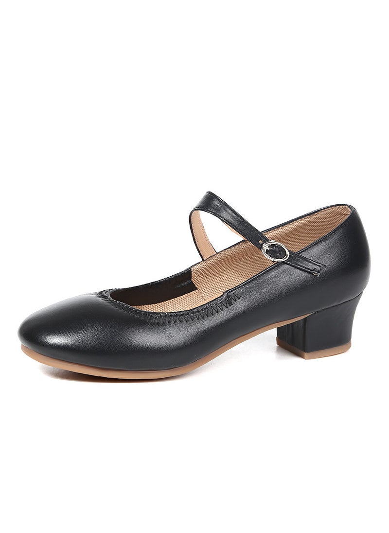 2023 Womens Soft Sole Dance Shoes Black