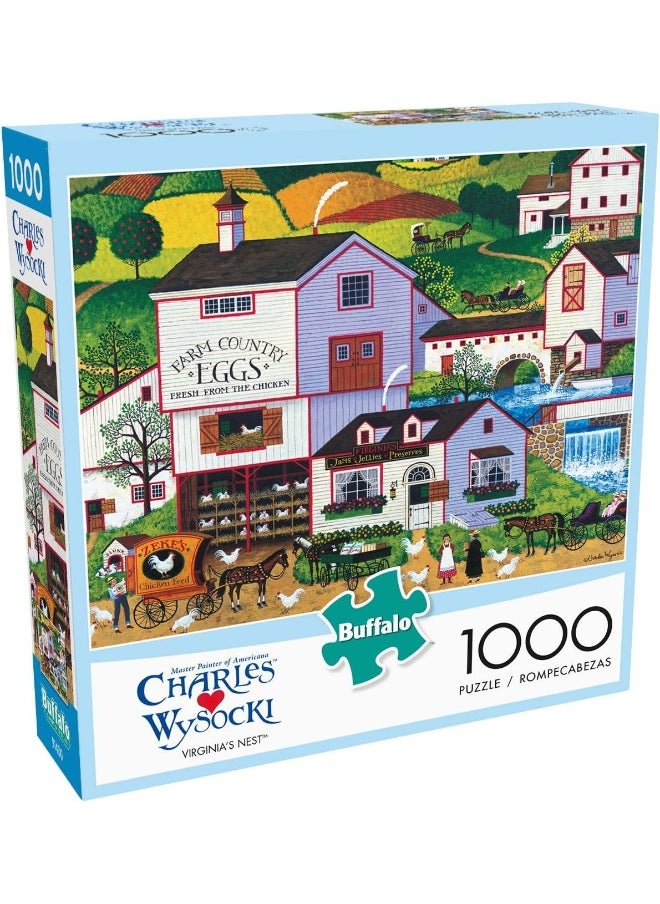 Buffalo Games - Charles Wysocki - Virginia's Nest - 1000 Piece Jigsaw Puzzle