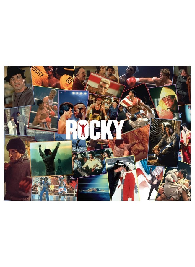 Rocky Movie Collage 1000-Piece Jigsaw Puzzle | Fun Brain Teaser, Toys & Games | 28 X 20 Inches