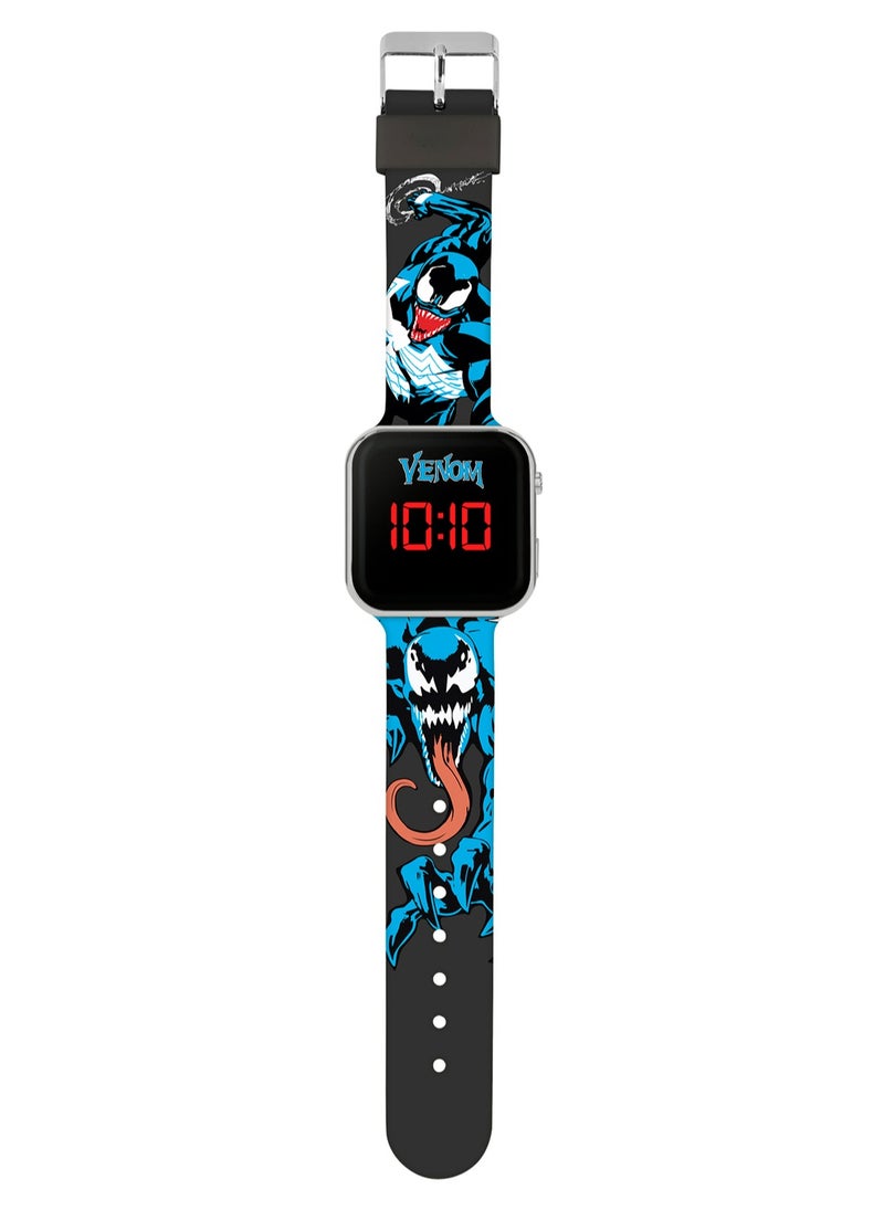 Venom Black Strap LED Boys Watch - VEN4001