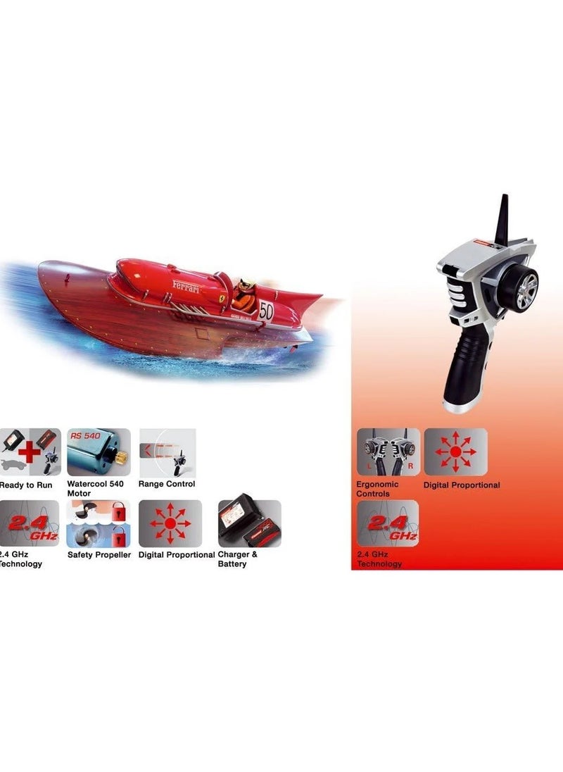 Carrera Ferrari R/C Boat Arno XI (50cm)