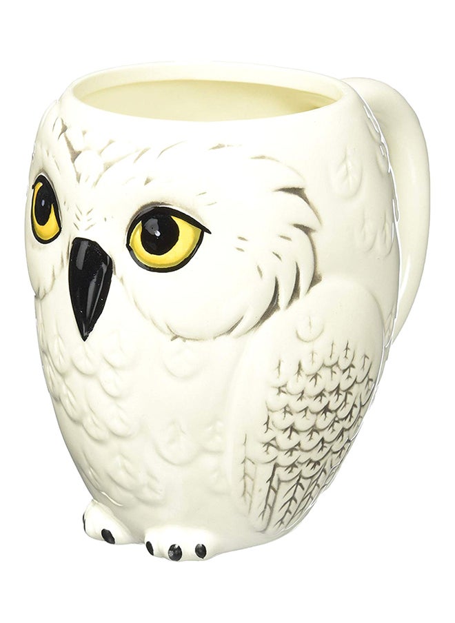 Hedwig Owl Designed Coffee Mug White 11 x 6.5cm