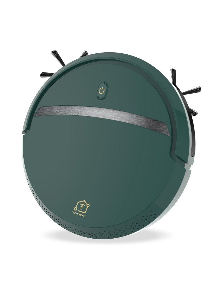 4-in-1 Household Robotic Vacuum Cleaner Super battery life Green