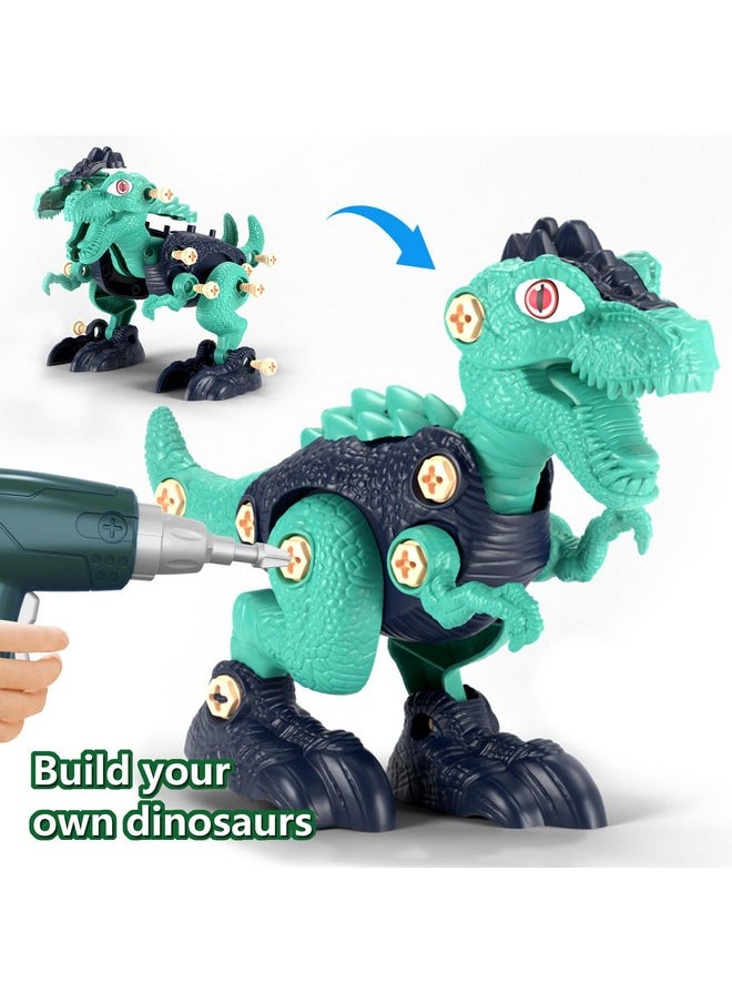 Kids Building Dinosaur Toys - Boys Stem Take Apart Construction Set Educational Dino Kit Play Set Easter Party Favors Christmas Birthday Gifts For Toddler Girls Age 3 4 5 6 7 8 + Year Old