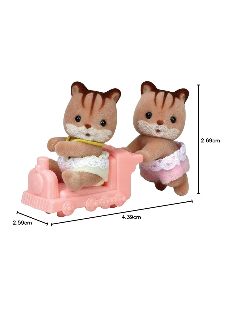 Sylvanian Families Walnut Squirrel Twins