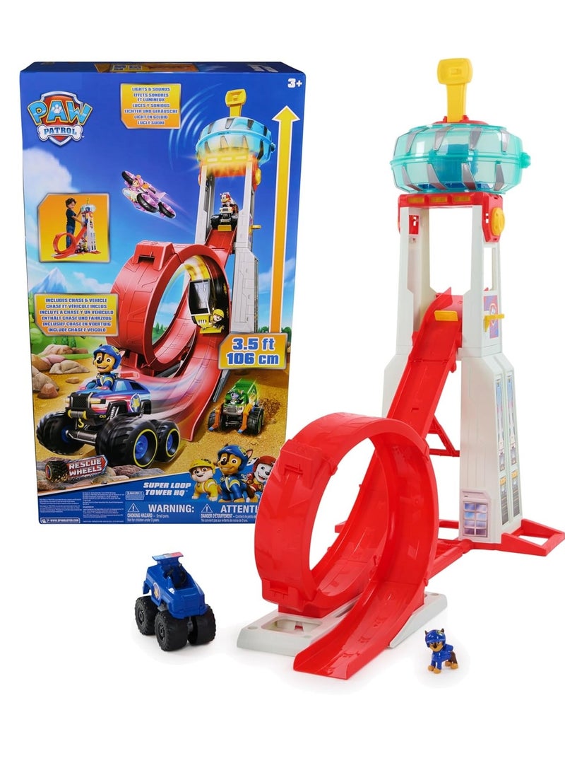 Paw Patrol Rescue Wheels Super Loop Tower HQ