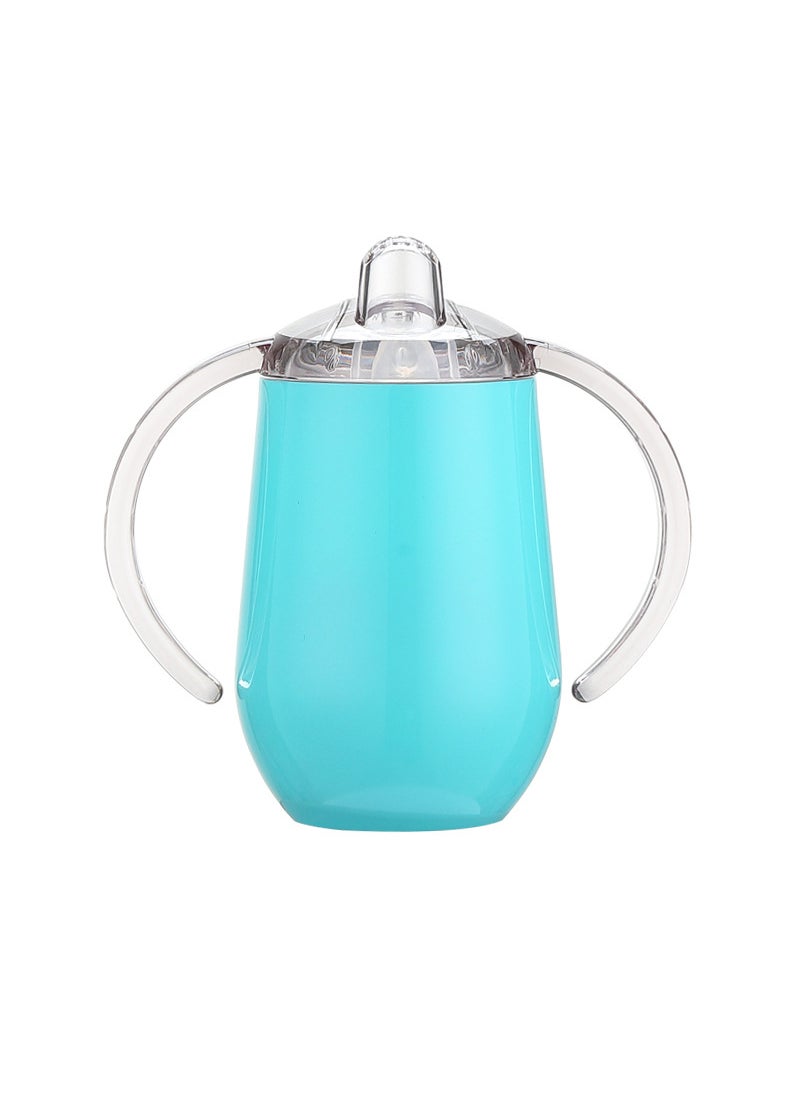 Stainless Steel Vacuum U-Shaped Wine Cup Mint Green