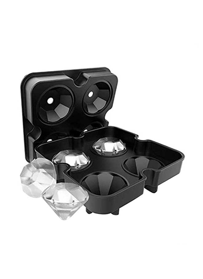 Ice Cube Tray Black 5inch