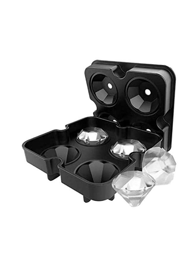 Ice Cube Tray Black 5inch