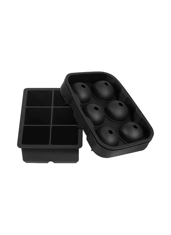 Ice Cube Tray Black 5inch