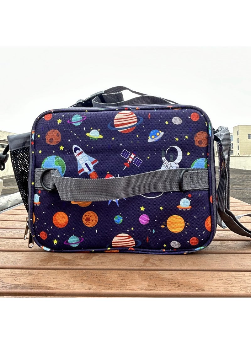 Unicorn Kids Lunch Bag Insulated Cartoon Tote Space children's lunch bag